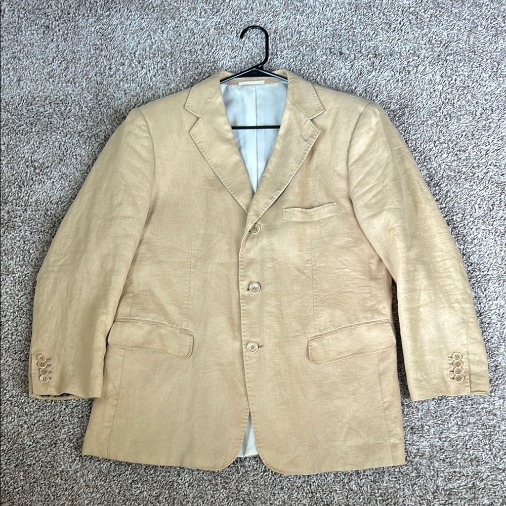 Armani Collezioni Tan Sport Coat Classic Cut